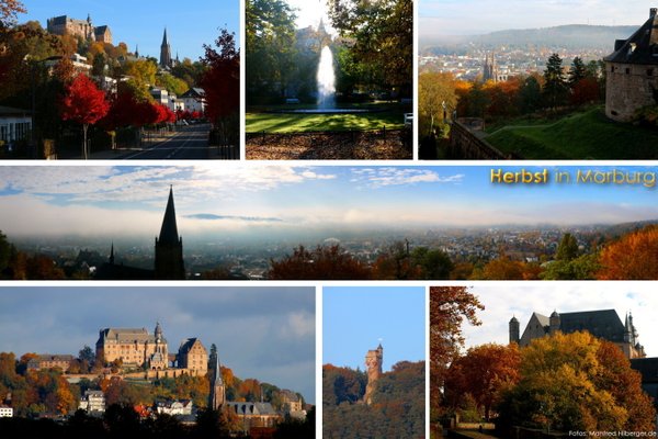 Kalender Marburg 2018 mit Fotos von Manfred Hilberger