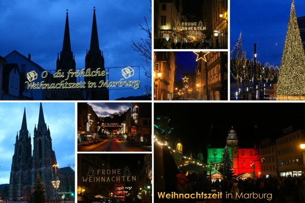 Kalender Marburg 2018 mit Fotos von Manfred Hilberger