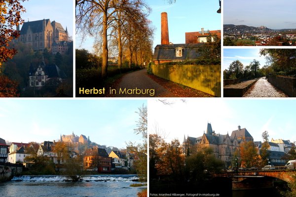 Kalender Marburg 2016 mit Fotos von Manfred Hilberger