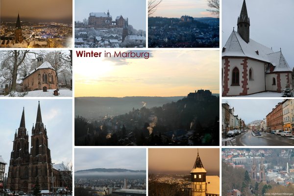 Kalender Marburg 2015 mit Fotos von Manfred Hilberger