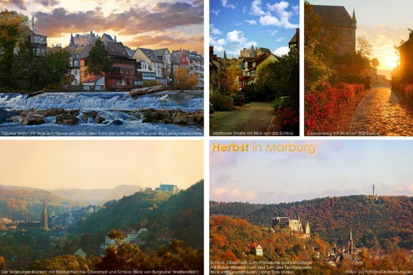 Kalender Marburg 2020 mit Fotos von Manfred Hilberger